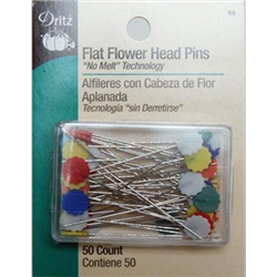 DRITZ D68 Flat Flower Head Pins
