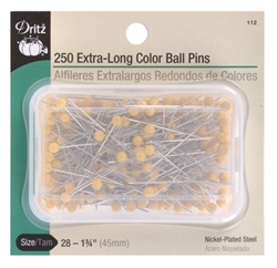 DRITZ D112 Extra-Long Color Ball Pins