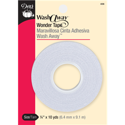 Dritz 406 1/4" Wash-A-Way Wonder Tape